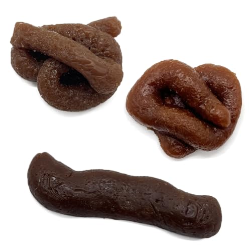 Pila de Mierda, artículo de Broma de Caca de Paquete de 3, Salchicha de Mierda, Caca Falsa, Proyecto de Broma para niños, artículo de Broma, Accesorios de Broma