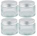 Produktbild mikken 4 Tiegel Glastiegel Cremedosen 50 ml inkl. Beschriftungsetiketten