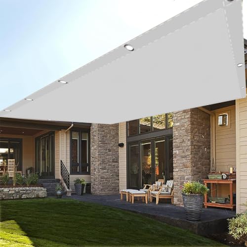 Toldo vela de sombra rectangular para terrazas y patios pequeños 2