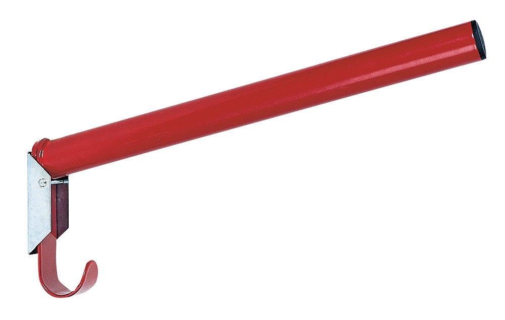 Kerbl 32842 Folding Round Saddle Holder with Integrated Snaffle Holder Red