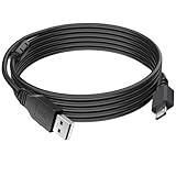 TwinkleHom 3M Extra Long Fire TV Stick Charging Cable, Micro USB to USB-A Power Lead for Amazon Fire Stick 4K Max/HD/Lite & NOW TV, Roku Streaming Stick/Roku Premier Replacement Cord UK (1 Pack Black)