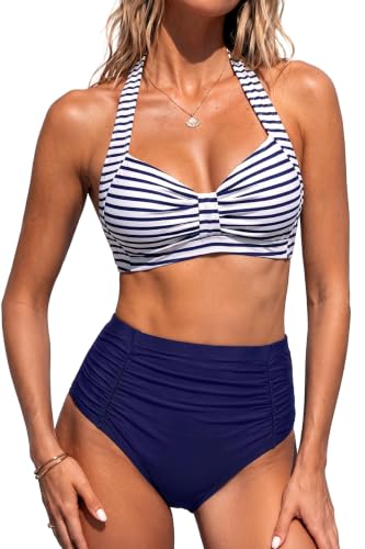 Image of Holipick Women's High Waisted Bikini Set