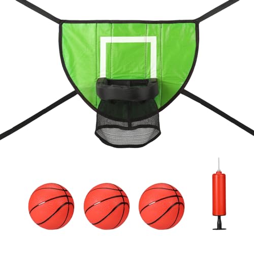 Lasuroa Trampoline Basketball Hoop