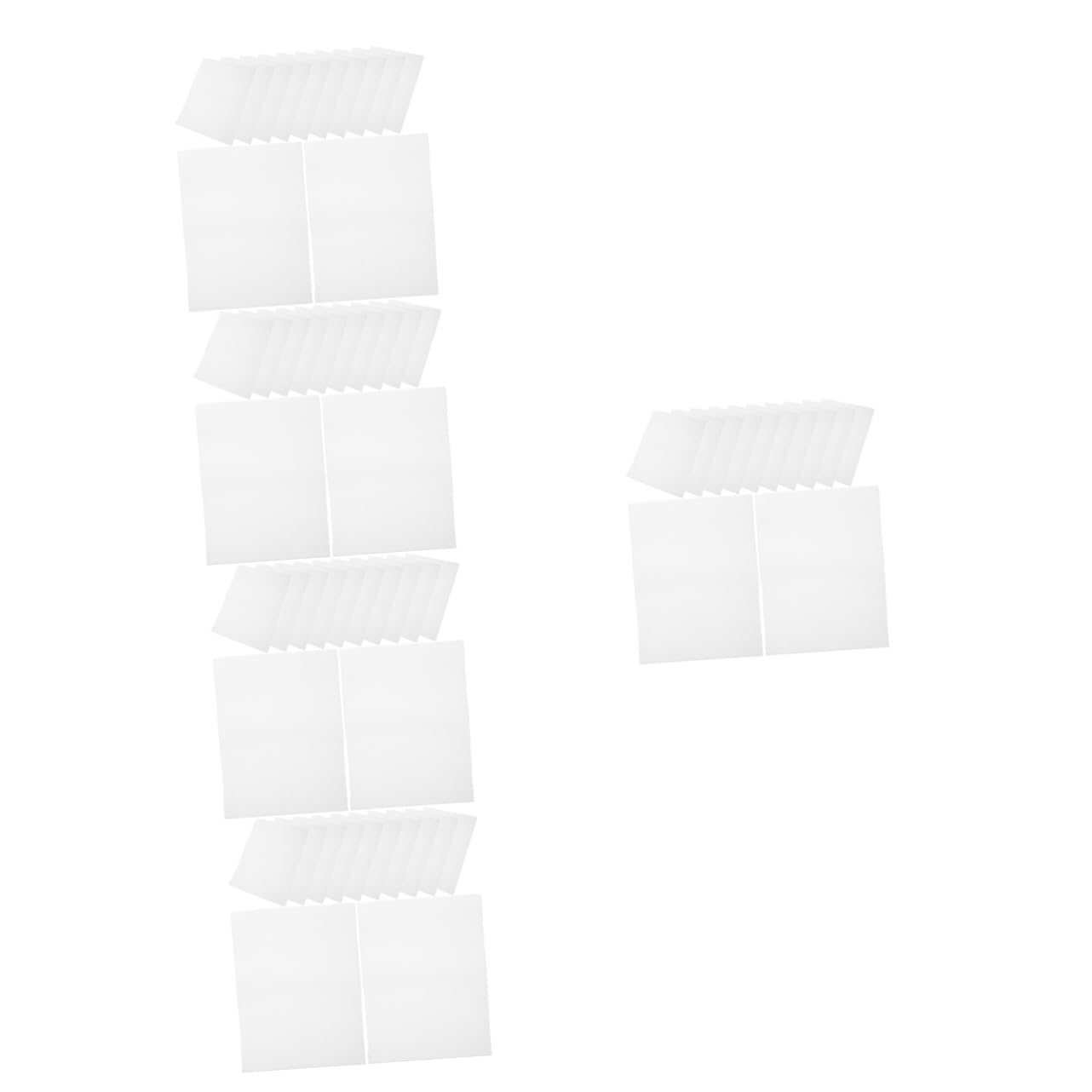 OUNONA 500 Piezas Embalaje De Algodón Perlado Material De Espuma Para Embalaje Acolchado Para Embalaje Amortiguación Para El Envío Bolsas De Espuma De Cojín Material De Embalaje