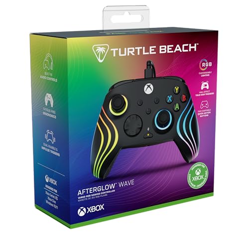 undefined 【Amazon.co.jp限定】TURTLE BEACH コントローラー Afterglow Wave ブラック 有線 USB Xbox公認 PC/Xbox対応 3ストップ トリガーストップ マッピング可能 背面ボタン RGB チャットミックス 人間工学【メーカー保証2年+代理店保証6ヶ月】 の商品画像 22