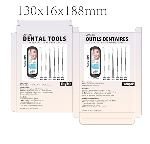 Antonki BEST DENTAL TOOLS WITH CARRYING BOX Dental Cleaning Tools thumb #8