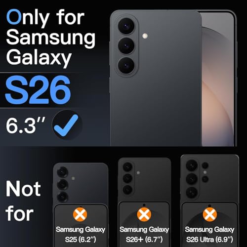 Image of STP FEEL Premium Tempered Glass Screen Protector Guard Compatible For Samsung Galaxy S26 5G (Ultrasonic Fingerprint Working) (6.3 Inch, Pack of 2) | Edge to Edge Coverage