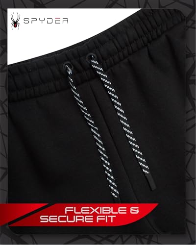 Spyder Mens Sweatpants - Athletic Performance Fleece Joggers Sweatpants for Men for Gym Workout and Running (Sizes: S-XXL)3