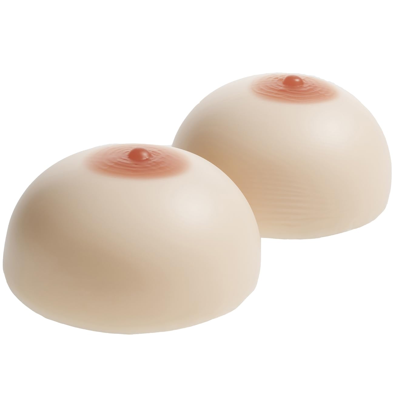 Travesti Reina disfrazada Transexuales Mastectomía Copa B - I Realista Forma mamaria Autoadhesivo Silicona Pecho Falso(DD Cup, White)