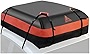 Car Rooftop Cargo Carrier Bag, 15 Cubic Feet Waterproof Heavy Duty 720D Car Roof Luggage Bag for All Vehicle with/Without Racks - Storage Bag, Anti-Slip Mat, 4 Door Hooks