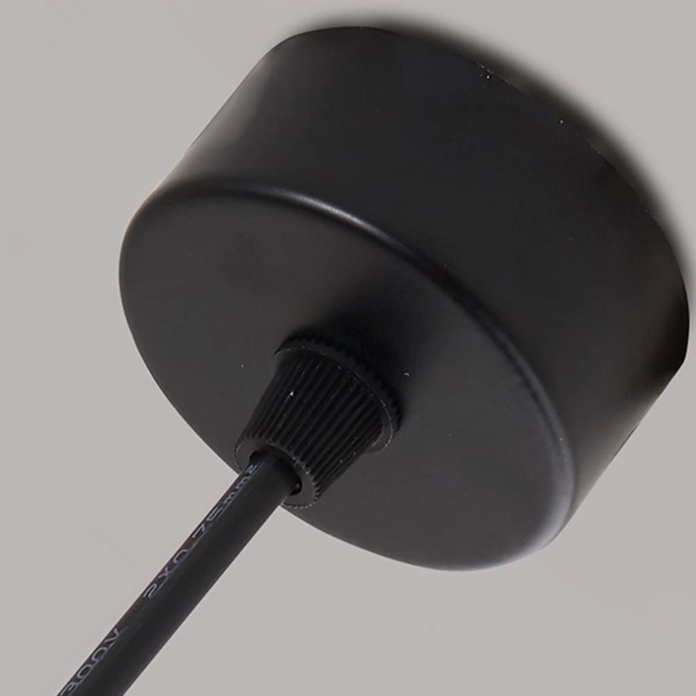 RAGGZZ Okrągłe Lampy Wiszące Rurkę Nowoczesne Wisiorek Led Długa Rurka Wisząca Światło Czarna Lampa Wisząca Pojedyncza Głowa Cylindryczne Zawieszenie Światło Cylindryczne Światło Salonu/3*50Cm/White L