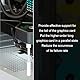 KYSUN Grafikkarten Halterung GPU Halterung(74mm-120mm) GPU Stütze Aluminiumlegierung Halterung Höhenverstellbare Grafikkartenhalter Leichte Haltbare Polierte Grafikkarten Halter mit Magnet, Weiß