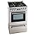 Avanti DGR24P3S DGR24P Elite Series 24" Gas Range Oven, in Stainless Steel