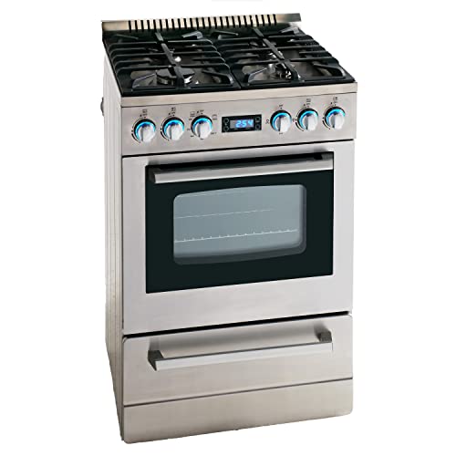 Avanti Dgr24P3S Dgr24P Elite Series 24" Gas Range Oven, In Stainless Steel #TOP1