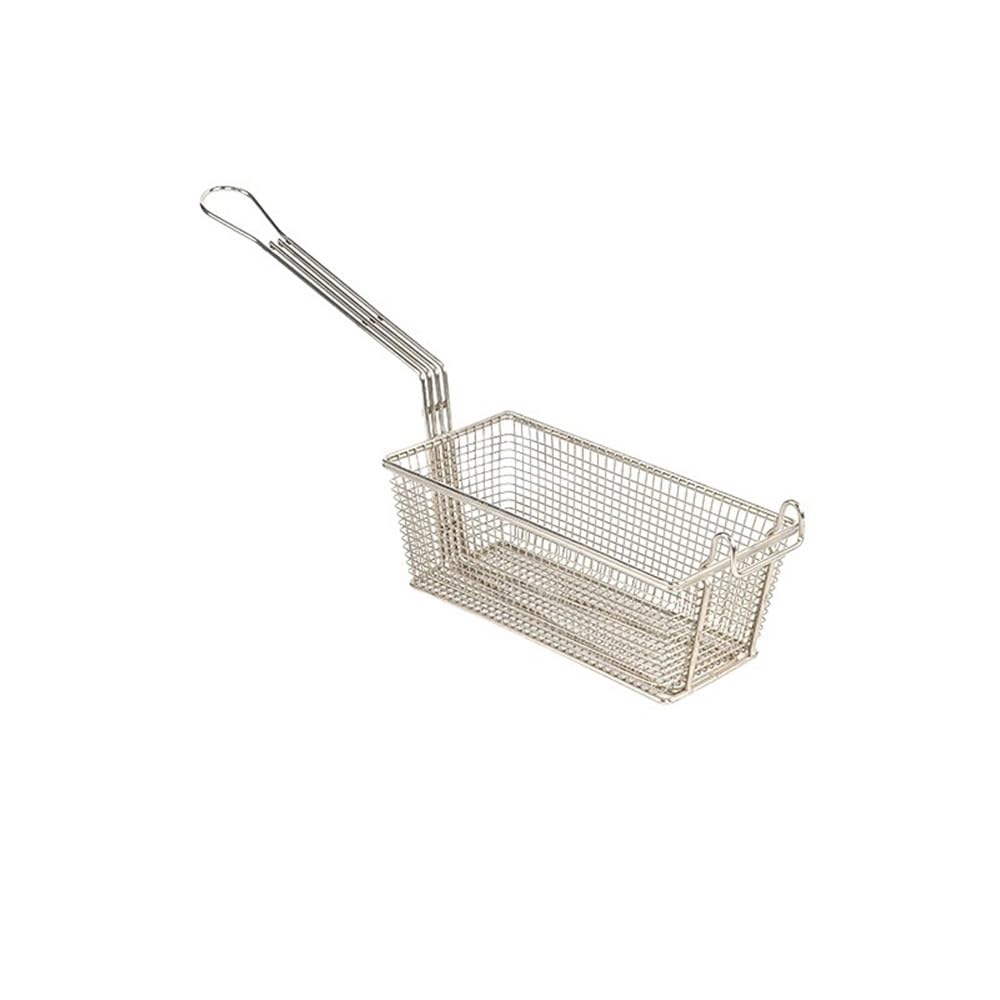 Cestini per friggere Cestino for patatine fritte for uso domestico in acciaio inossidabile quadrato