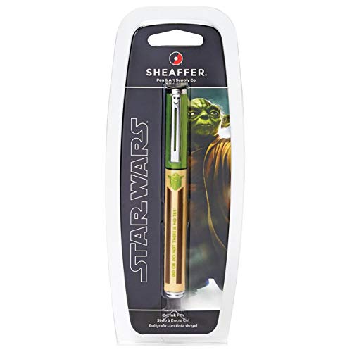 Sheaffer Pop Star Wars Yoda Gel Rollerball Pen With Chrome Trim #TOP1