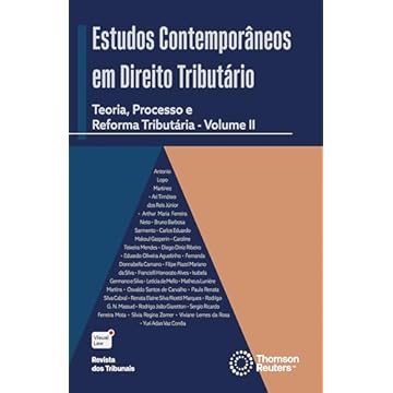 Capa do livro Estudos Contemporâneos em Direito Tributário Vol. 2 Teoria, Processo e Reforma Tributária