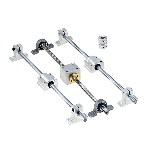 Guidage linéaire imprimante 3D de 600mm avec arbre rigide et moteur Nema 17