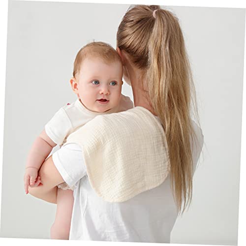 4Pcs Burp Cloths Pure Cotton Newborn Burping Rags Super Absorbent Washcloths Soft Gentle for Delicate Skin Essential Supply 7