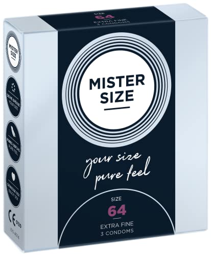 MISTER SIZE Preservativi Ultra Sottili 3er / 64mm