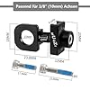 Saipor Lot de 2 tendeurs de chaîne de vélo en alliage d'aluminium - Tendeur de chaîne de vélo - 10 mm - Idéal pour BMX Fixie Bike à une vitesse #3