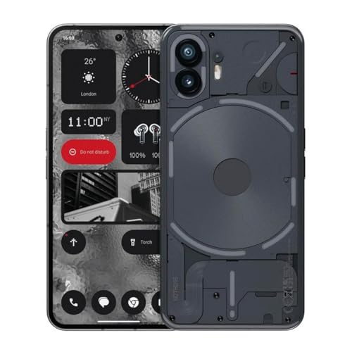 Image of Nothing Phone (2) (Dark Grey, 128 GB) (8 GB RAM)
