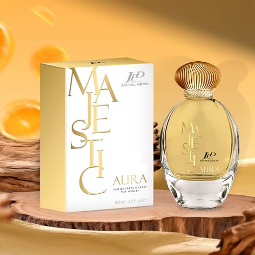 Image of Jean Paul Dupont (JPD) Majestic Aura - Long Lasting Perfume for Women - with Mandarin, Floral and Sandalwood notes - Eau de Parfum 100ml