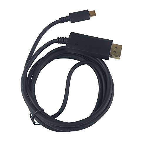 Cabo USB-C para Displayport USB 3.1 DP 1,8M 4K 60Hz UHD