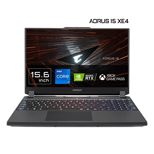 GIGABYTE AORUS 15 XE4, 15.6″ Thin Bezel QHD 165Hz, Intel Core I7-12700H 12th Gen, RTX 3070Ti 8GB Graphics, Gaming Laptop (16GB/ Windows 11 Home/Supports NVMe PCIe Gen4 SSD/Office 365/ Black) For Rs. 132966 @ 56 %