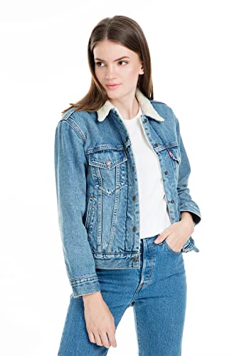 Levi’s Ex-BF Sherpa Trucker Chaqueta Vaquera para Mujer