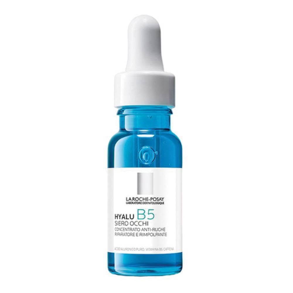 La Roche Posay Hyalu B5 Augenserum, Regenerierendes und aufpolsterndes Anti-Aging Serum, Für empfindliche Augen, Mit Anti-Augenringe-Wirkstoffkomplex, Anti-Falten-Konzentrat, 15 ml