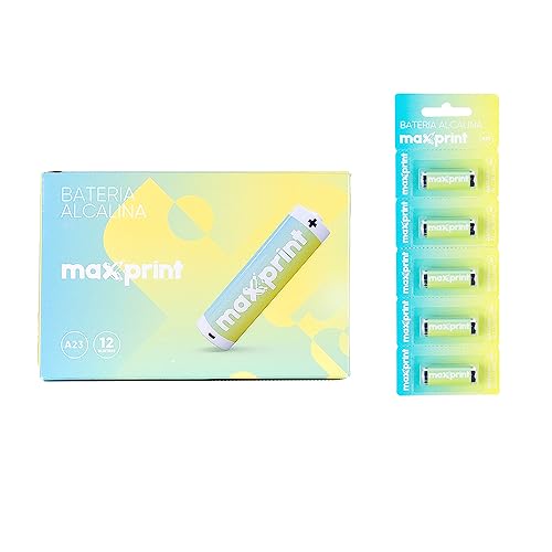 Bateria Alcalina Maxprint 12v - A23 - c/5 unidades