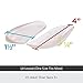 BraceAbility Medial & Lateral Heel Wedge Silicone Insoles (Pair) - Supination & Pronation Corrective Adhesive Shoe Inserts for Foot Alignment, Knock Knee Pain, Bow Legs, Osteoarthritis