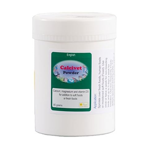 Calcivet Powder 80g (Calcium & D3) - The Birdcare Company Cover