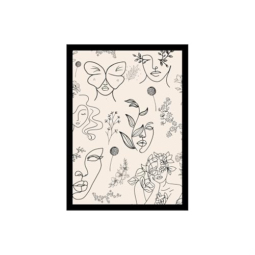 Image of BLINKART Trendy Abstract Wall Art Painting Print Design | Aesthetic Wall Decor Photo Artwork Frame Decoration Hanging For Home Bedroom Living Room Office Wall Decor | T0029 | 13x10 Inches