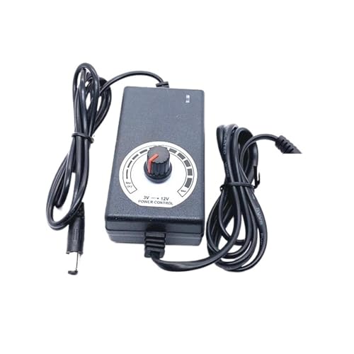 Adaptador ajustable con display 3-24V 1A con enchufe AU miniatura 1