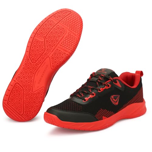 Image of PRO KVH Court Flyer 2.0 Non-Marking Badminton Shoes | Indoor Court Shoes for Badminton & Indoor Sports | Lightweight, Breathable, Cushioned, Durable & Comfortable Make regenrate This Product titel