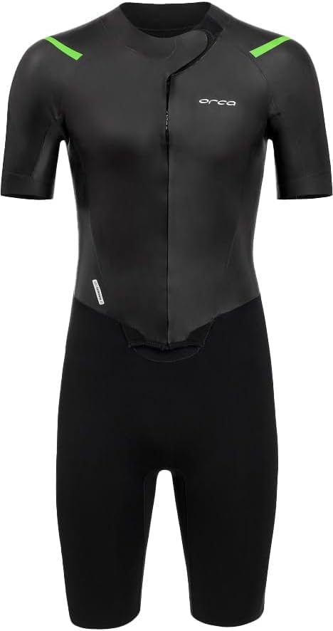Orca Men's Aesir Flex SwimRun Wetsuit (Black, 10, Orca)