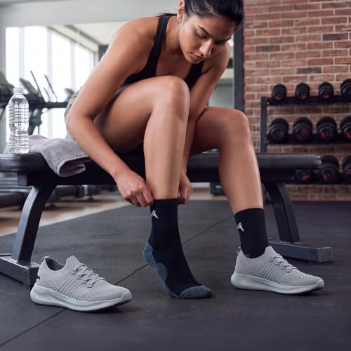 Image of Neeman's Quarter Length Socks for Men & Women | Moisture-Wicking Cotton Blend | Cushioned Heel & Toe | Socks for daily use | Pack Of-3