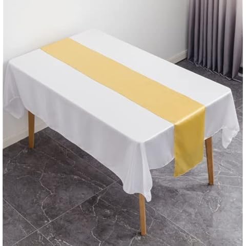 BOBOZHONG Satin Table Runner,Satin Tischläufer,1pcs30cm*275cmDekorationen für Geburtstagsfeiern, Bankette, Abschlussfeiern Cover