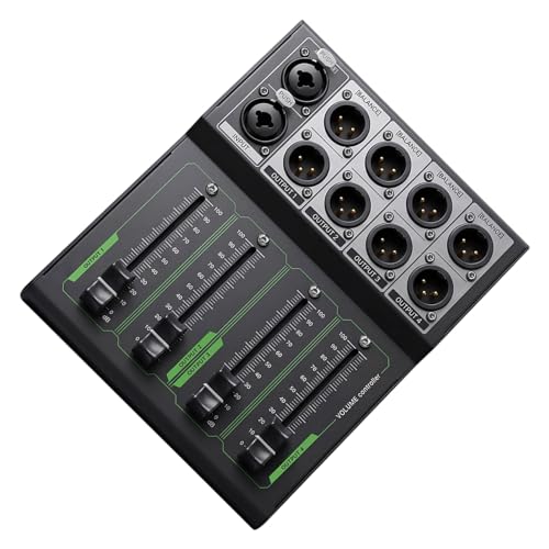 Control de Volumen Pasivo de Metal Duradero con Conexiones XLR para Sonido Preciso en Entornos Profesionales miniatura 7