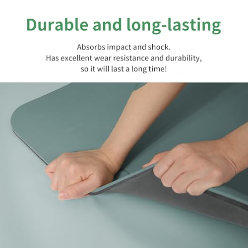 Image of PAIDU Yoga Mat Non Slip Anti-tear,extra thick-2 /5 inch(10MM)High Resiliency Professional POE Yoga Mats for Women Men Kids,72 inchx24 inchinch,Workout, Yoga, Pilates and Floor Exercise, with Carrier Strap