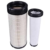 JZGRDN Air Filter Kit AT338105 AT336803 Compatible with John Deere Skid Steer Loader 312GR 313 314G