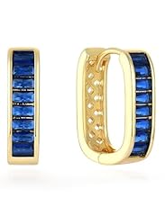 Gold PlatedCreated Sapphire