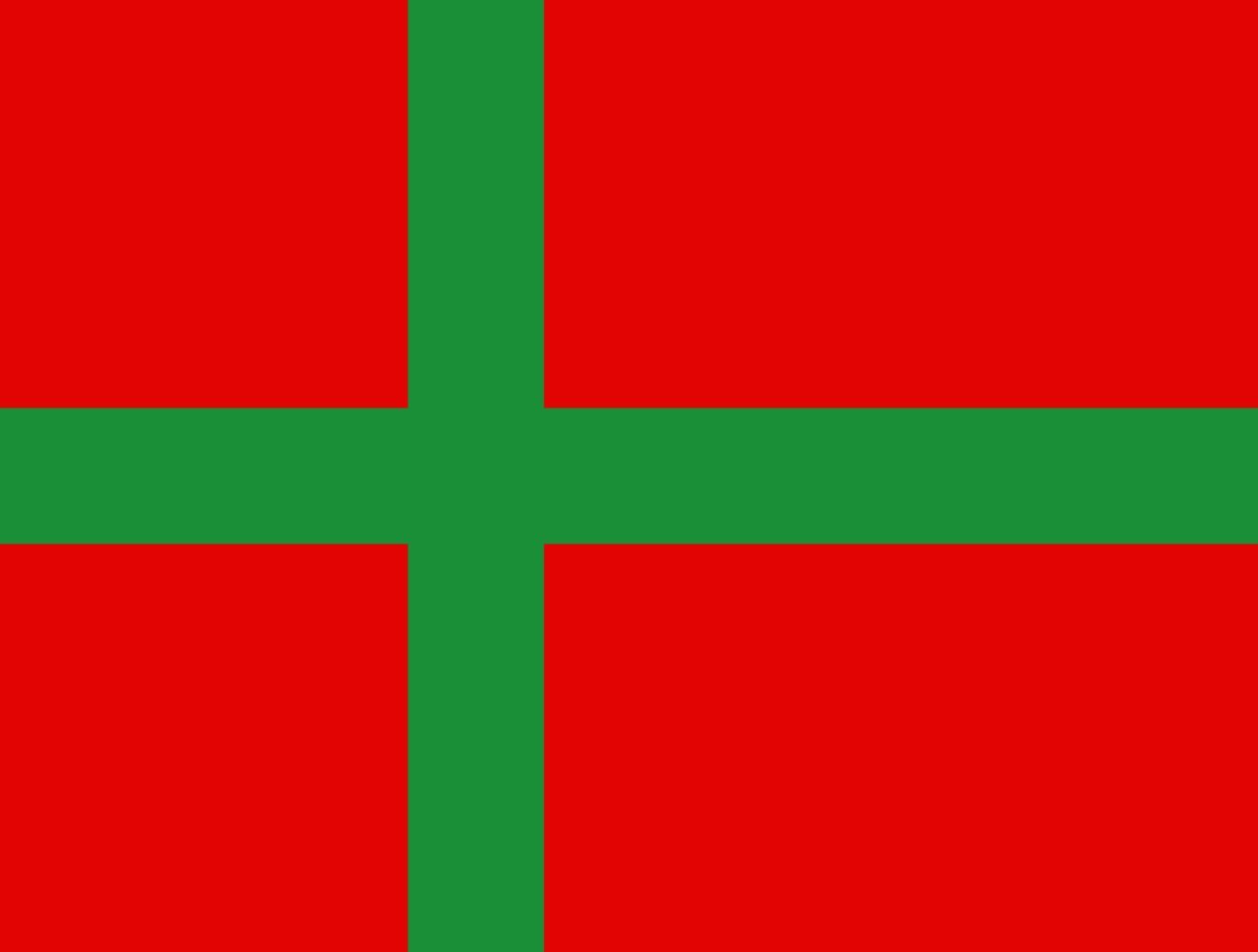 Drapeau Bornholm Danemark XL pavillon grand format haute résistance