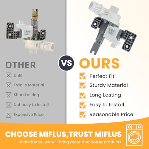 W11396717 Washer Drain Pump Compatible for Kenmore,Maytag,Whirlpool,B25-3A04 Washing Drain Pump by MIFLUS by MIFLUS - Image 4