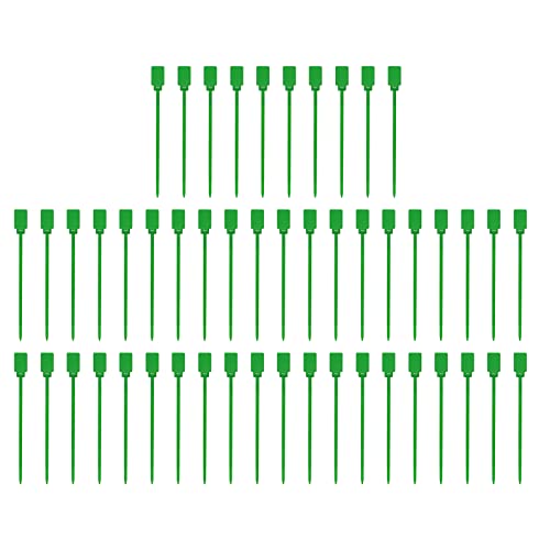50 Pcs 915MHz UHF RFID Zip Cable Tie Tag,Blank Waterproof Plastic Tags,Marker Label Readable Writable Smart Chip