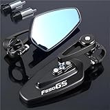 Für F650GS F 650GS F650 GS 1 Paar Motorrad-Rückspiegel Universal-Scooter-Lenkerspiegel Am Lenkerende