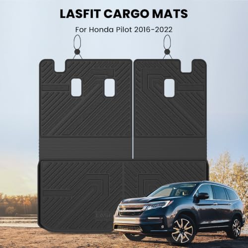 Image of LASFIT All Weather Cargo Mats for Honda Pilot 2016-2022