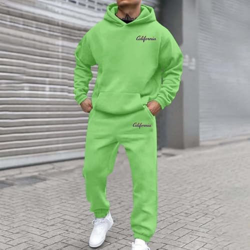 Mens Sweatsuit 2 Piece Set Hoodies And Sweatpants Sets 2025 Casual Jogging Gym Sweat Suits Athletic Tracksuit Outfits2
